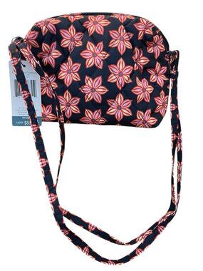 Vera Bradley Camera Bag Crossbody Floral Burst Ultralight Small Purse NWT $85
